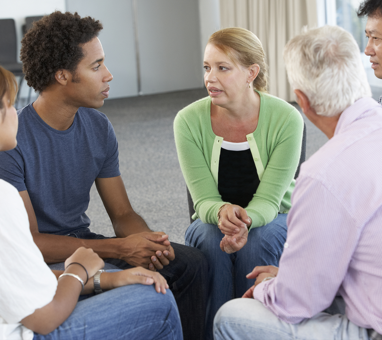 Group counseling session at Wildwood Lifestyle Center